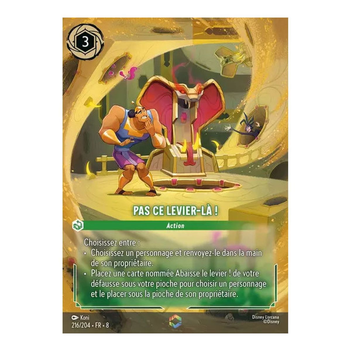 Nicht dieser Hebel! – 216/204 – ROJ – Die Herrschaft Jafars – Verzaubert – Französisch