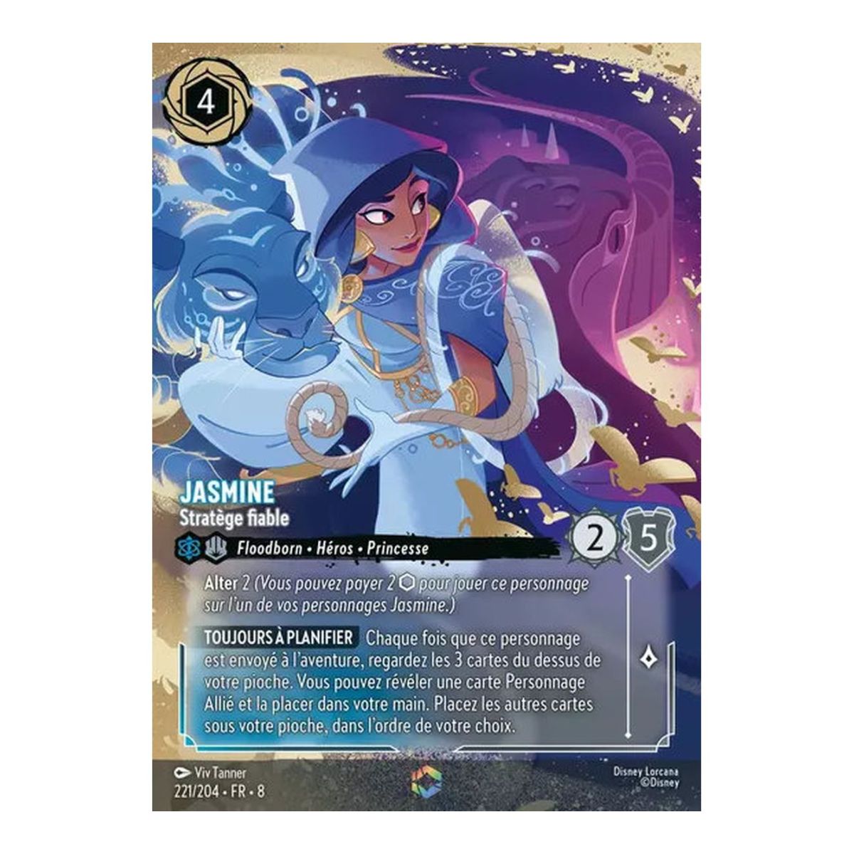 Jasmine, zuverlässige Strategin – 221/204 – ROJ – Die Herrschaft Jafars – Verzaubert – Französisch