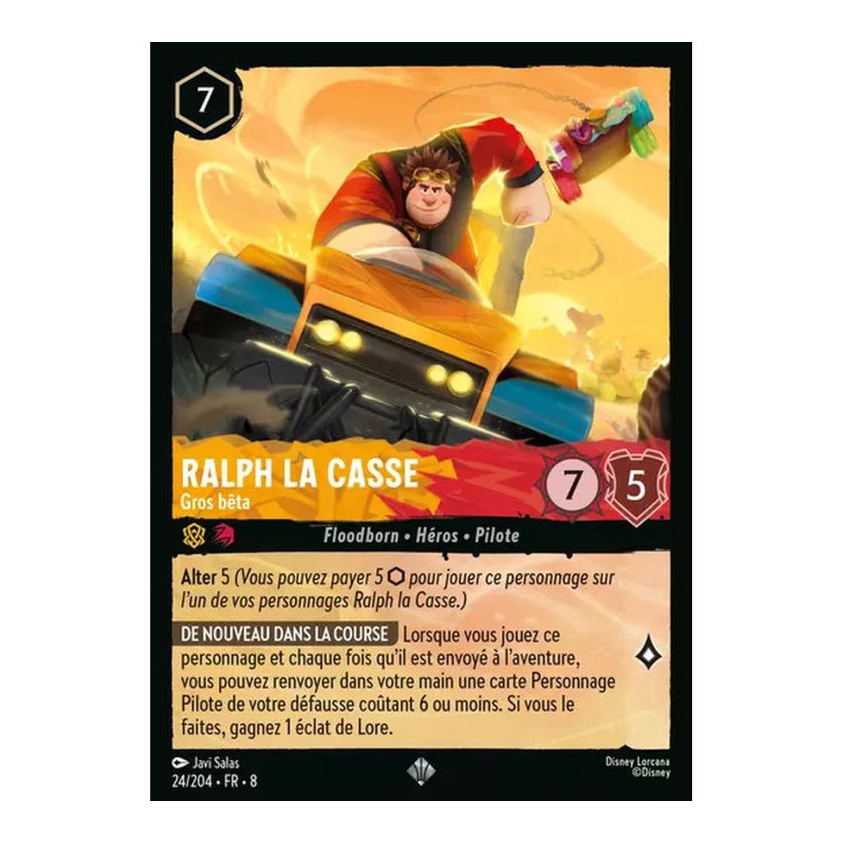 Wreck-It Ralph, Big Dummy - 24/204 - ROJ - Reign of Jafar - Super Rare - Französisch