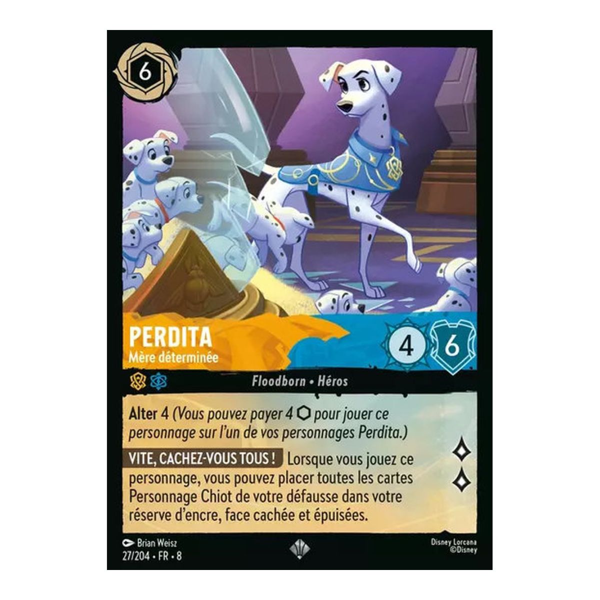 Perdita, die entschlossene Mutter – 27/204 – ROJ – Die Herrschaft Jafars – Extrem selten – Französisch