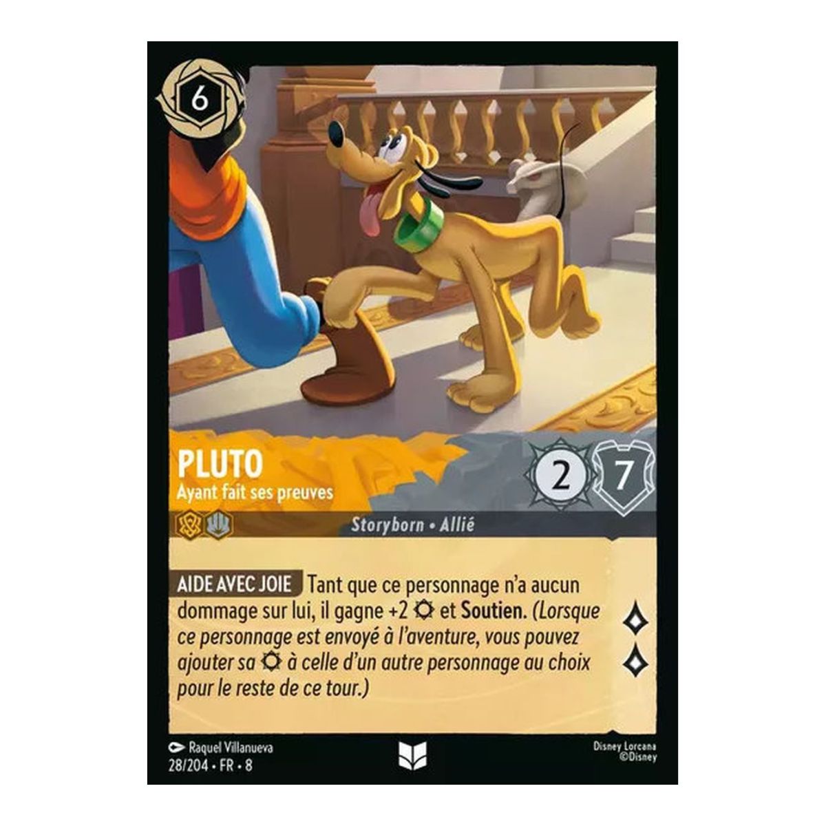 Pluto, der sich bewährt hat – 28/204 – ROJ – Die Herrschaft Jafars – Brillant – Premium – Französisch