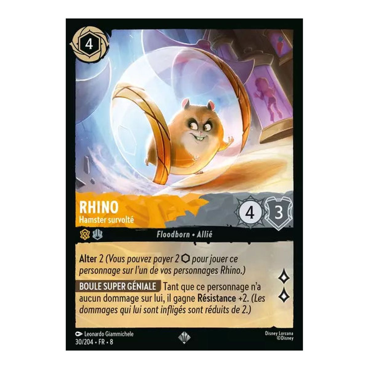 Rhino, der hyperaktive Hamster – 30/204 – ROJ – Die Herrschaft des Dschafar – Brillant – Premium – Französisch