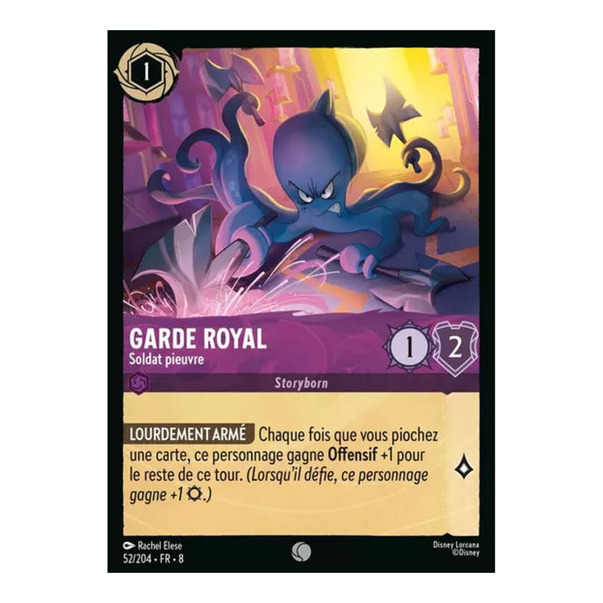 Königliche Garde, Oktopussoldat – 52/204 – ROJ – Die Herrschaft Jafars – Gewöhnlich – Französisch