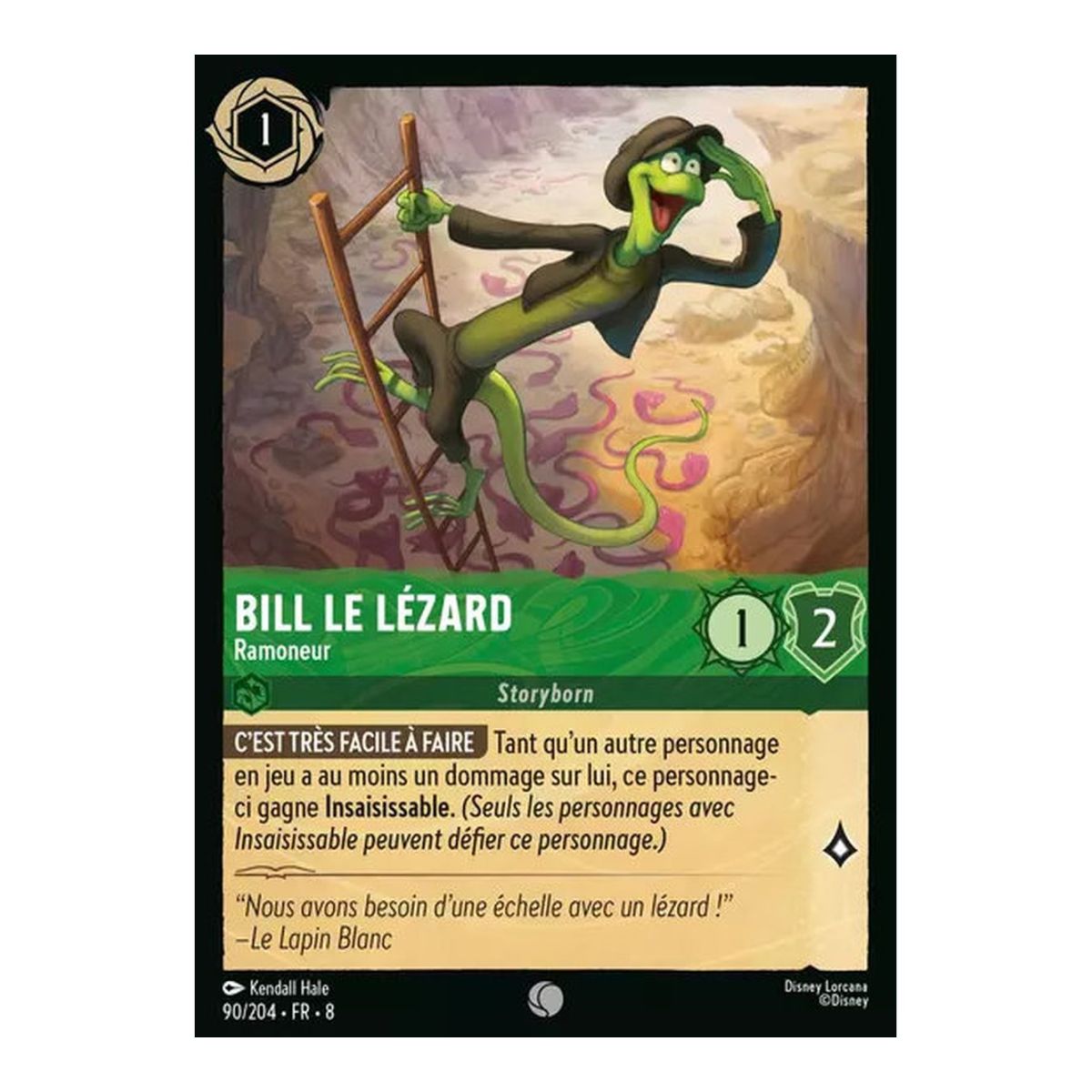 Bill the Lizard, Schornsteinfeger – 90/204 – ROJ – Die Herrschaft des Dschafar – Glänzend – Premium – Französisch