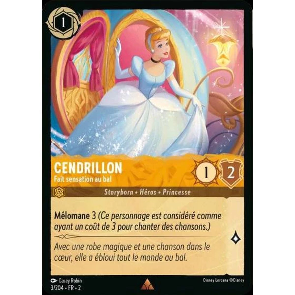 Cinderella macht auf dem Ball eine Sensation – 3/204 – ROTF – Rise of the Floodborn – Brillant – Premium – Französisch