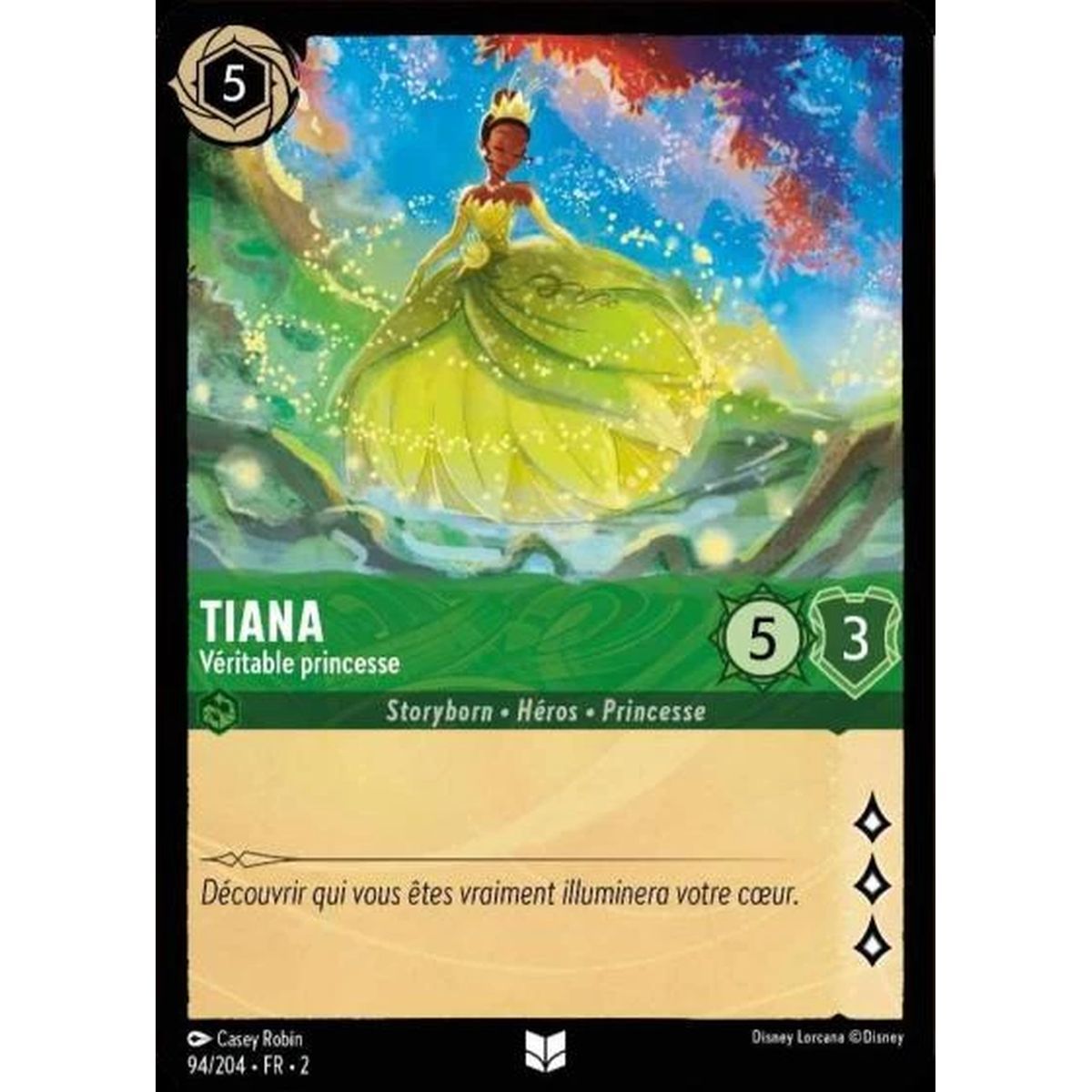 Tiana, wahre Prinzessin – 94/204 – ROTF – Rise of the Floodborn – Ungewöhnlich – Französisch