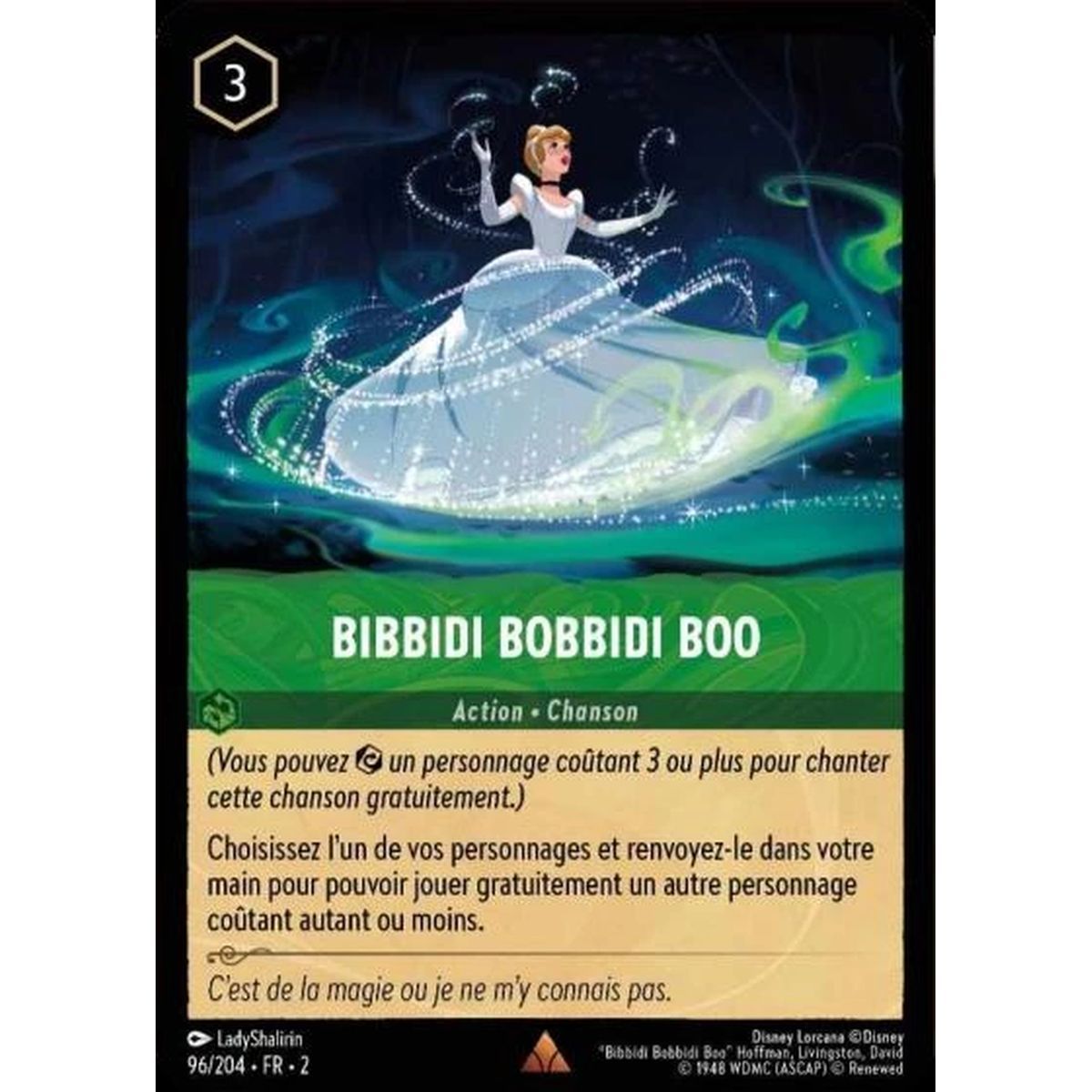 Bibbidi Bobbidi Boo – 96/204 – ROTF – Rise of the Floodborn – Brillant – Premium – Französisch