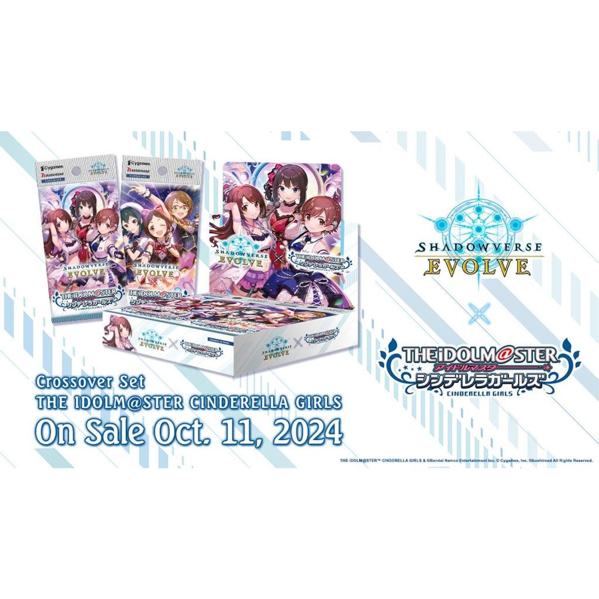 Shadowverse Evolve – Display – Box mit 16 Boostern – CP02 The Idolm@Ster Cinderella Girls Typ:Passion – DE