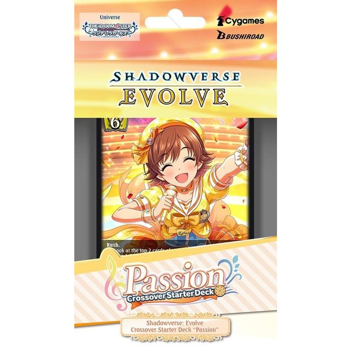 Shadowverse Evolve – Starter Deck – CSD02c The Idolm@Ster Cinderella Girls Typ:Passion – DE