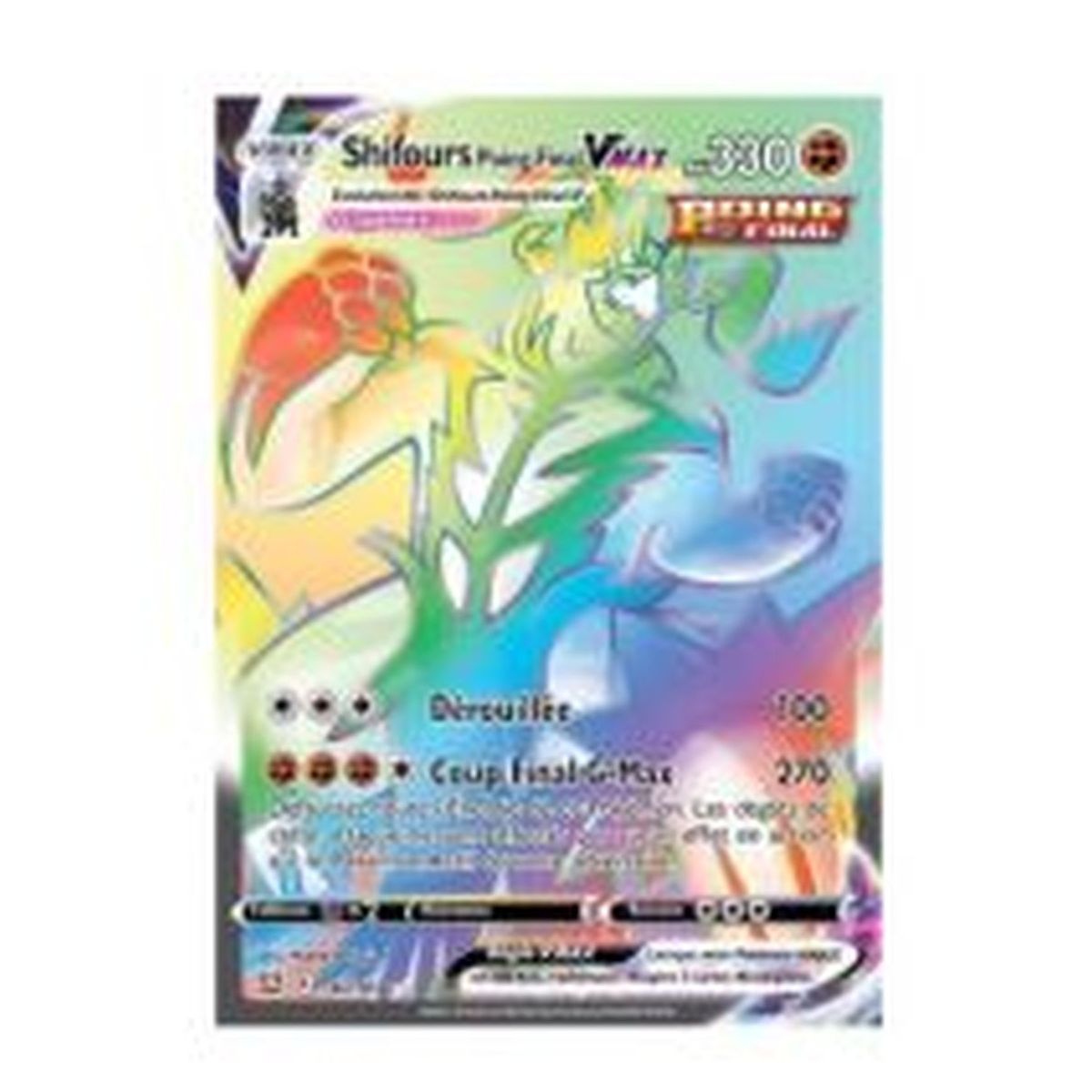 Shifours Final Fist VMAX – Secret Rare 167/163 – Kampfstil mit Schwert und Schild