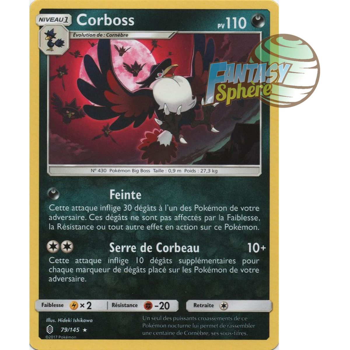 Corboss – Selten 79/145 – Sonne und Mond 2 Aszendentenwächter