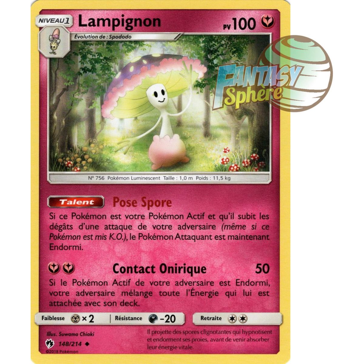 Lampignon – Ungewöhnlich 148/214 – Sonne und Mond 8 Lost Thunder