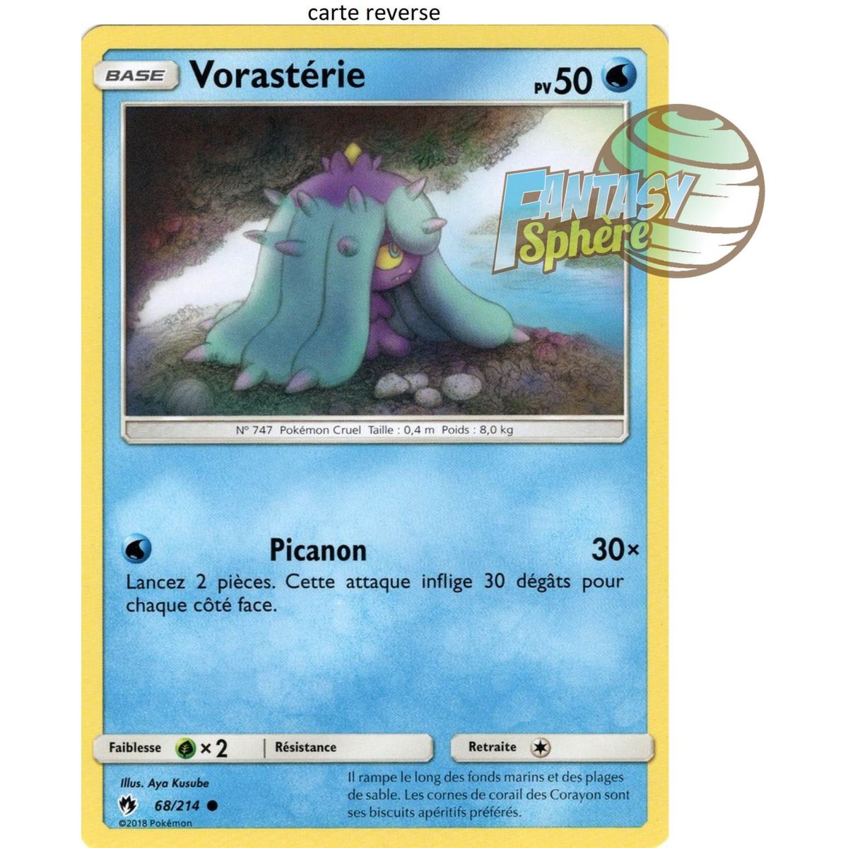 Item Vorasterie – Reverse 68/214 – Sonne und Mond 8 Lost Thunder