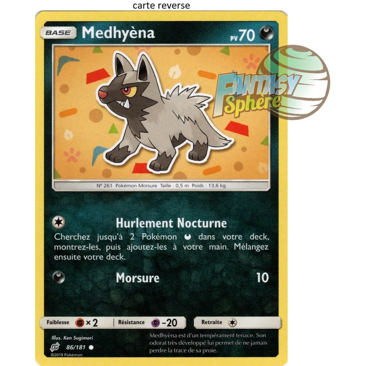 Medhyena – Reverse 86/181 – Sonne und Mond 9 Shock Duo