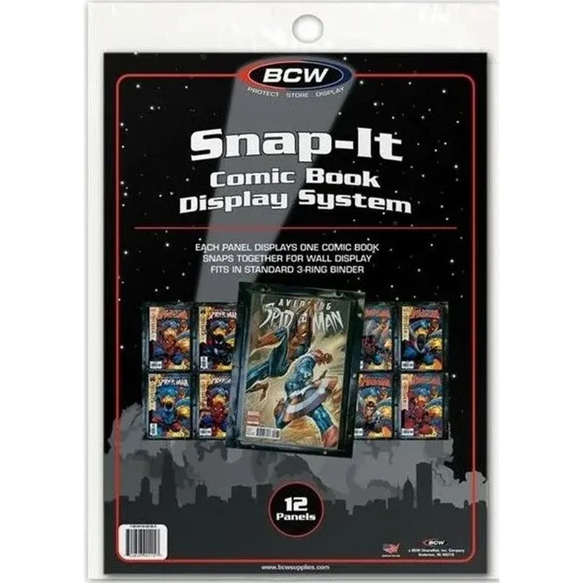 Snap-it - Comic Book Snap-It - Schwarz - BCW - (12)