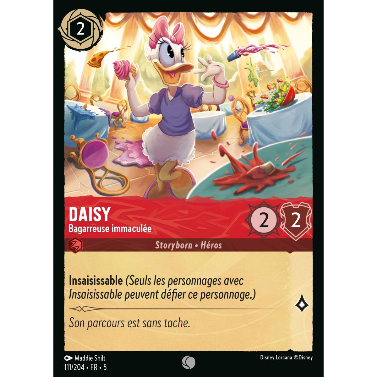 Daisy – Immaculate Brawler – 111/204 – SSK – Ciel Scintillant – Gewöhnlich – Französisch