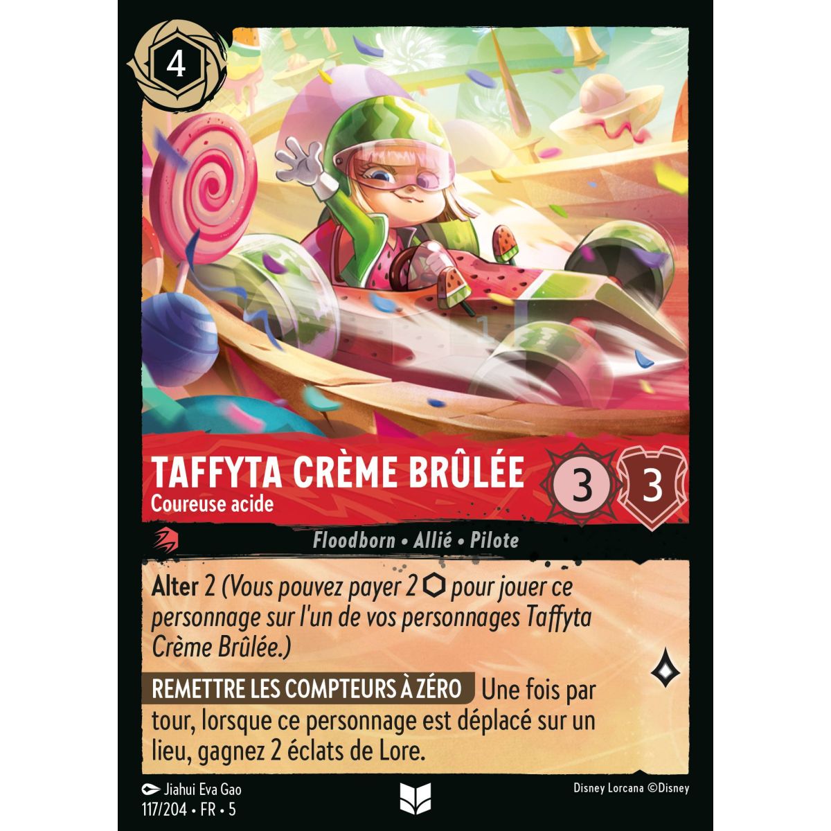 Taffyta Crème Brûlée – Sour Runner – 117/204 – SSK – Shimmering Sky – Ungewöhnlich – Französisch