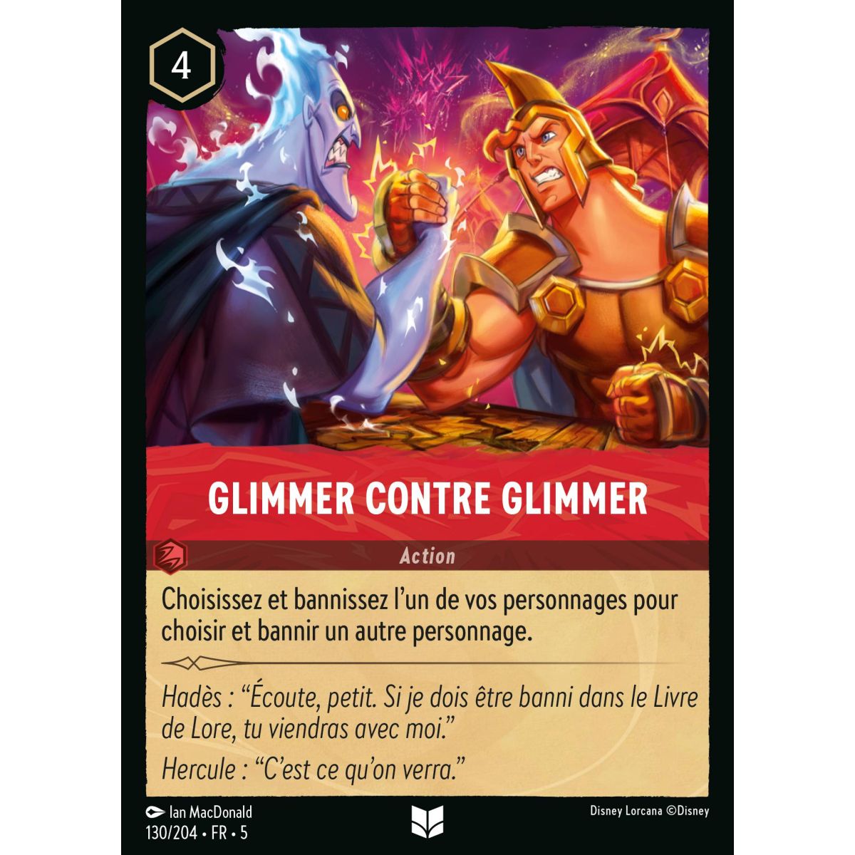 Glimmer versus Glimmer – 130/204 – SSK – Ciel Scintillant – Brillante – Premium – Französisch