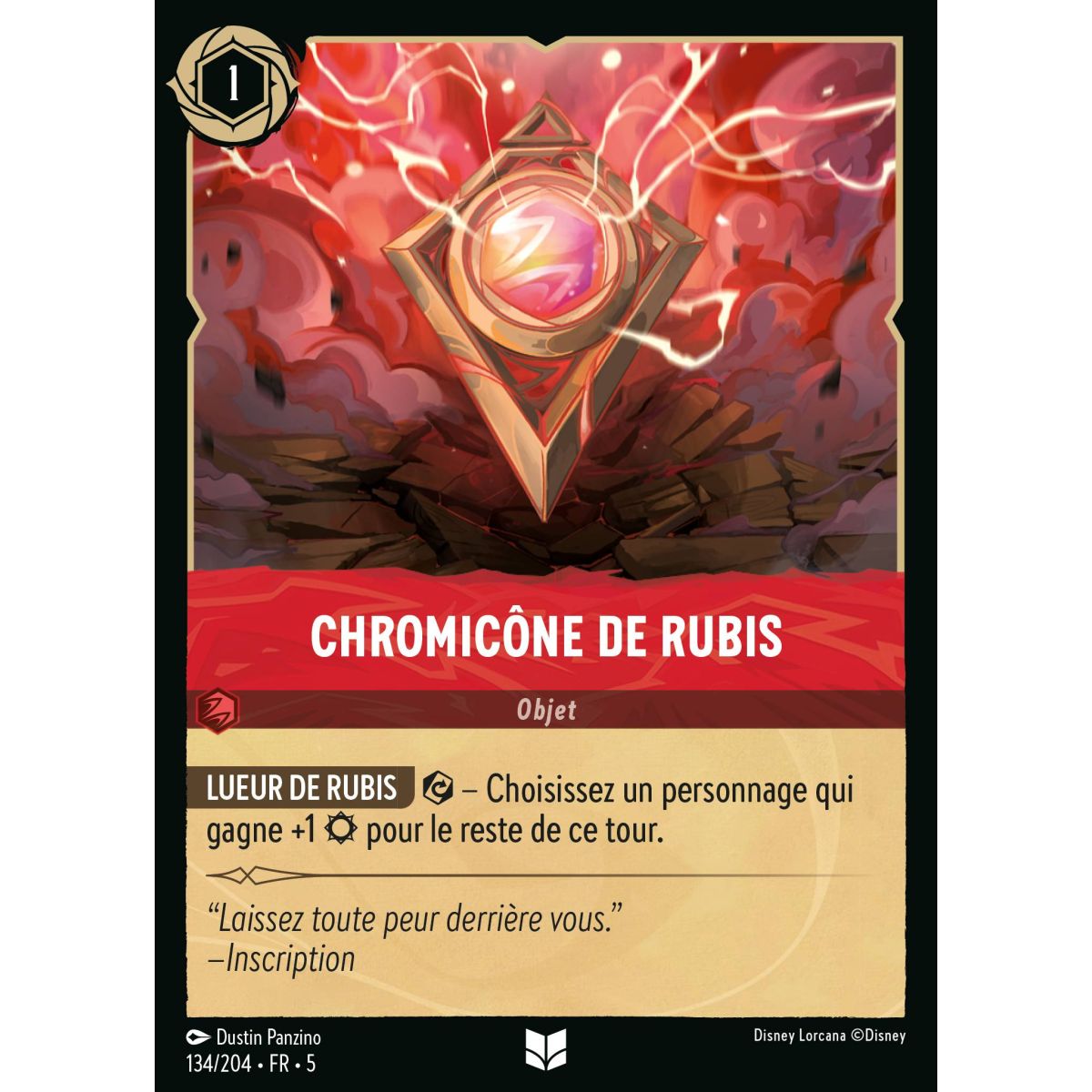 Ruby Chromicon – 134/204 – SSK – Sparkling Sky – Ungewöhnlich – Französisch