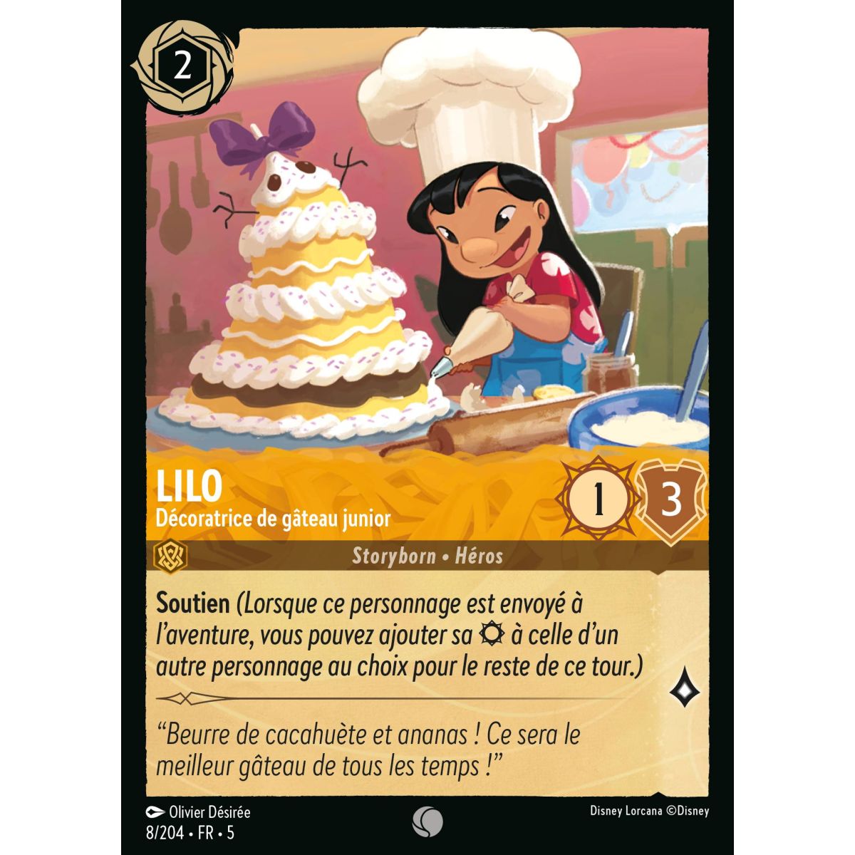 Lilo – Junior Cake Decorator – 8/204 – SSK – Ciel Scintillant – Kommune – Französisch