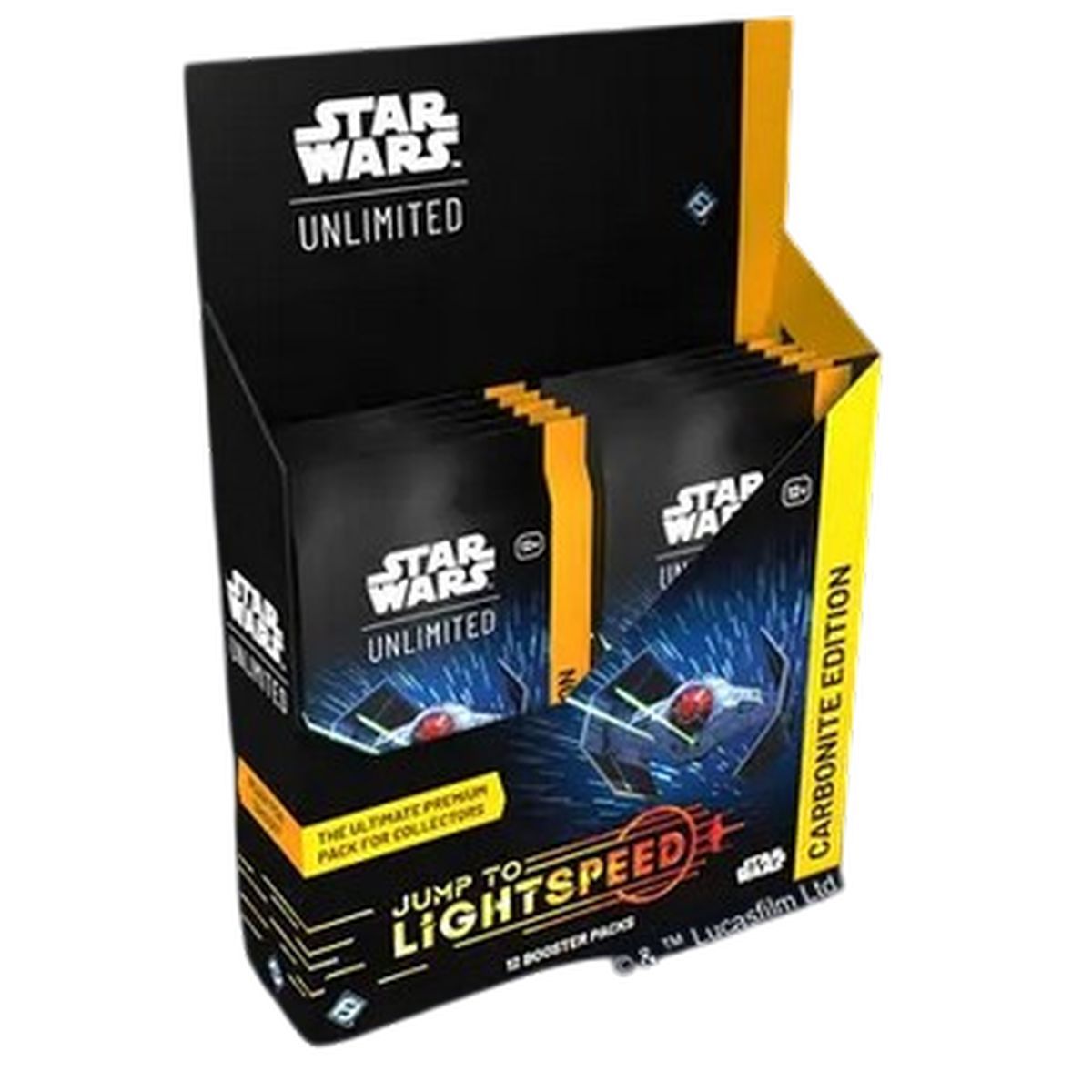 Star Wars Unlimited - Schachtel mit 12 Karbonit-Boostern - SW Unlimited: Lightspeed - EN