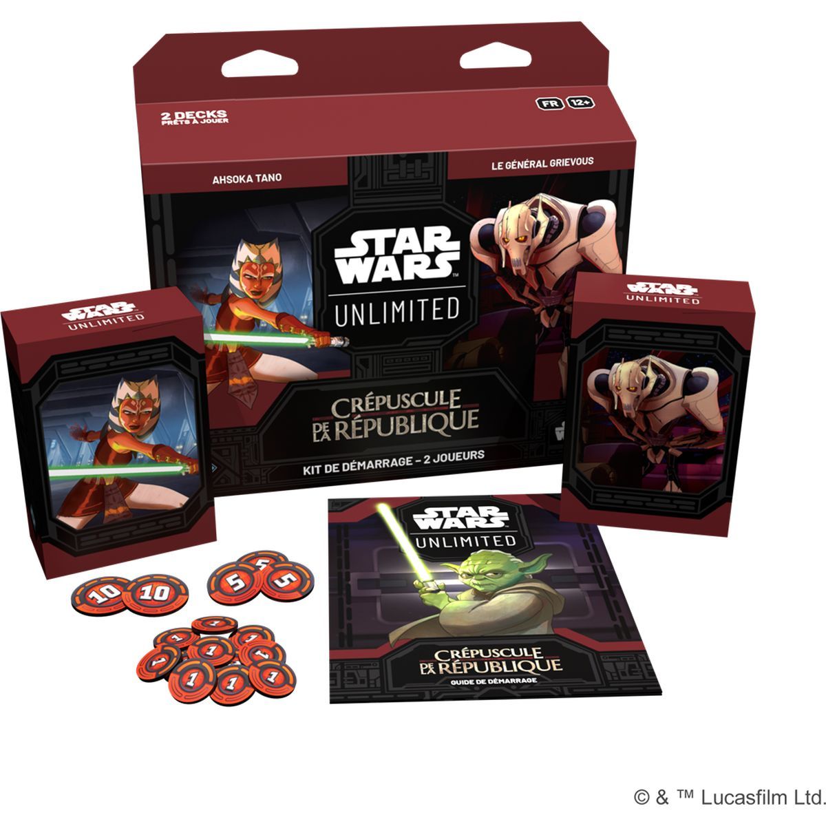 Star Wars Unlimited – Starter Kit Deck – SW Unlimited: Twilight of the Republic – FR