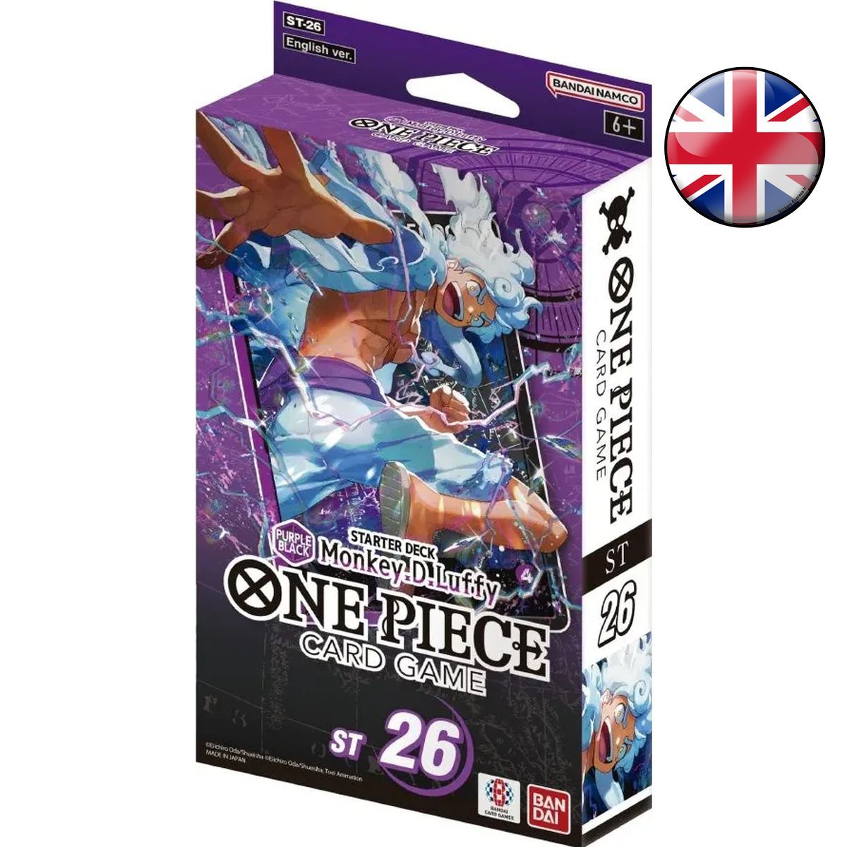 Starter Deck - Lila/Schwarz - Monkey.D.Luffy - One Piece CG - ST26 - EN