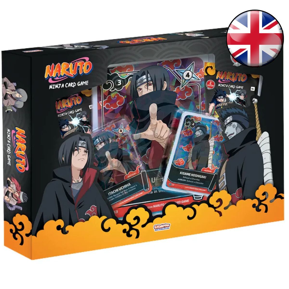 Starter Pack Box Set – Konoha Shido: Itachi & Kisame – Naruto Mythos TCG – 2. Edition – EN