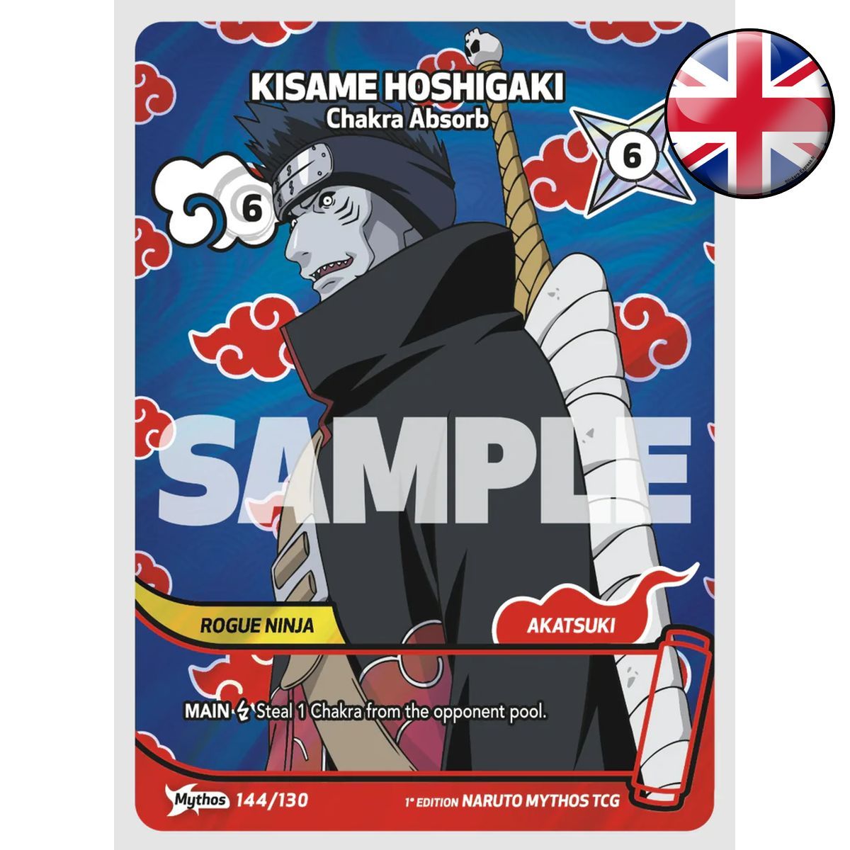 Starter Pack Box Set – Konoha Shido: Itachi & Kisame – Naruto Mythos TCG – 2. Edition – EN