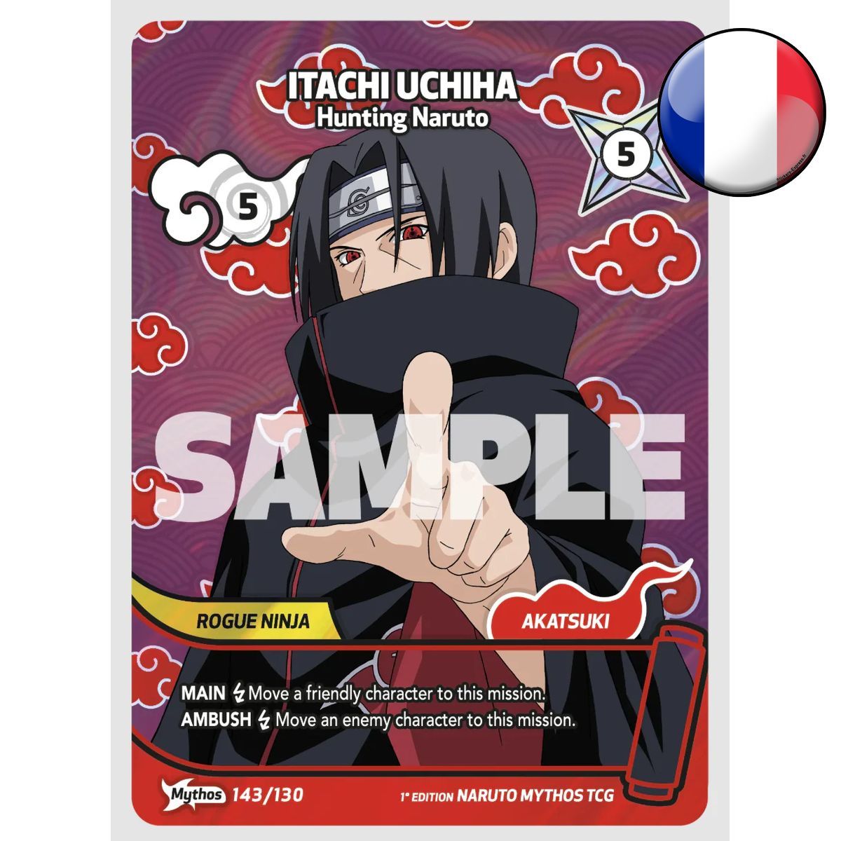 (ED2) Starter Pack Box Set – Konoha Shido: Itachi & Kisame – Naruto Mythos TCG – 2. Auflage – FR