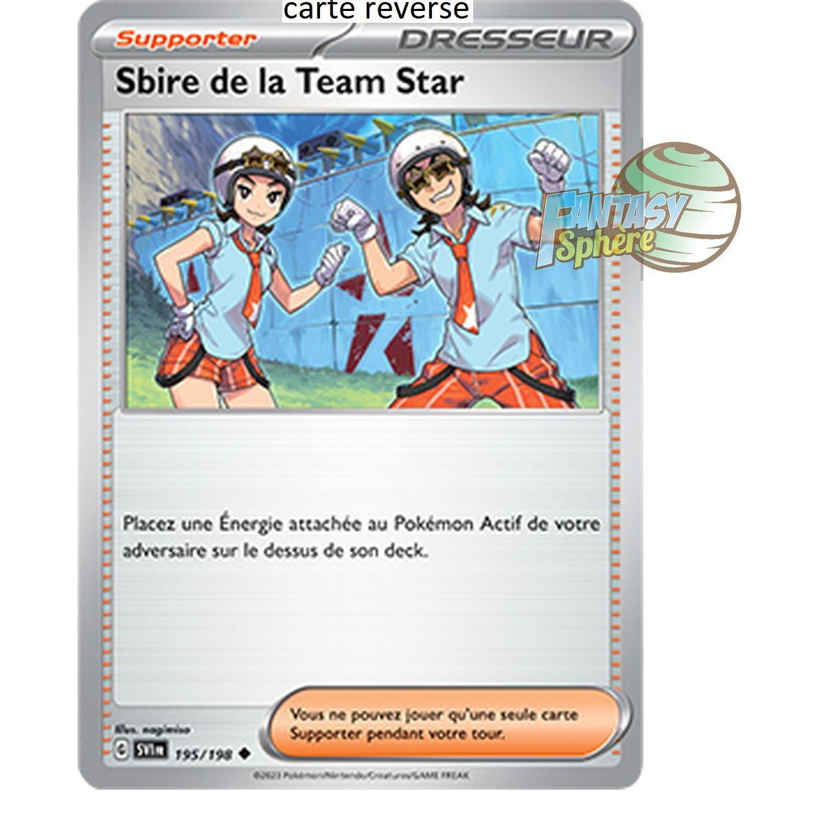 Team Star Minion – Rückseite 195/198 – Scharlachrot und Violett