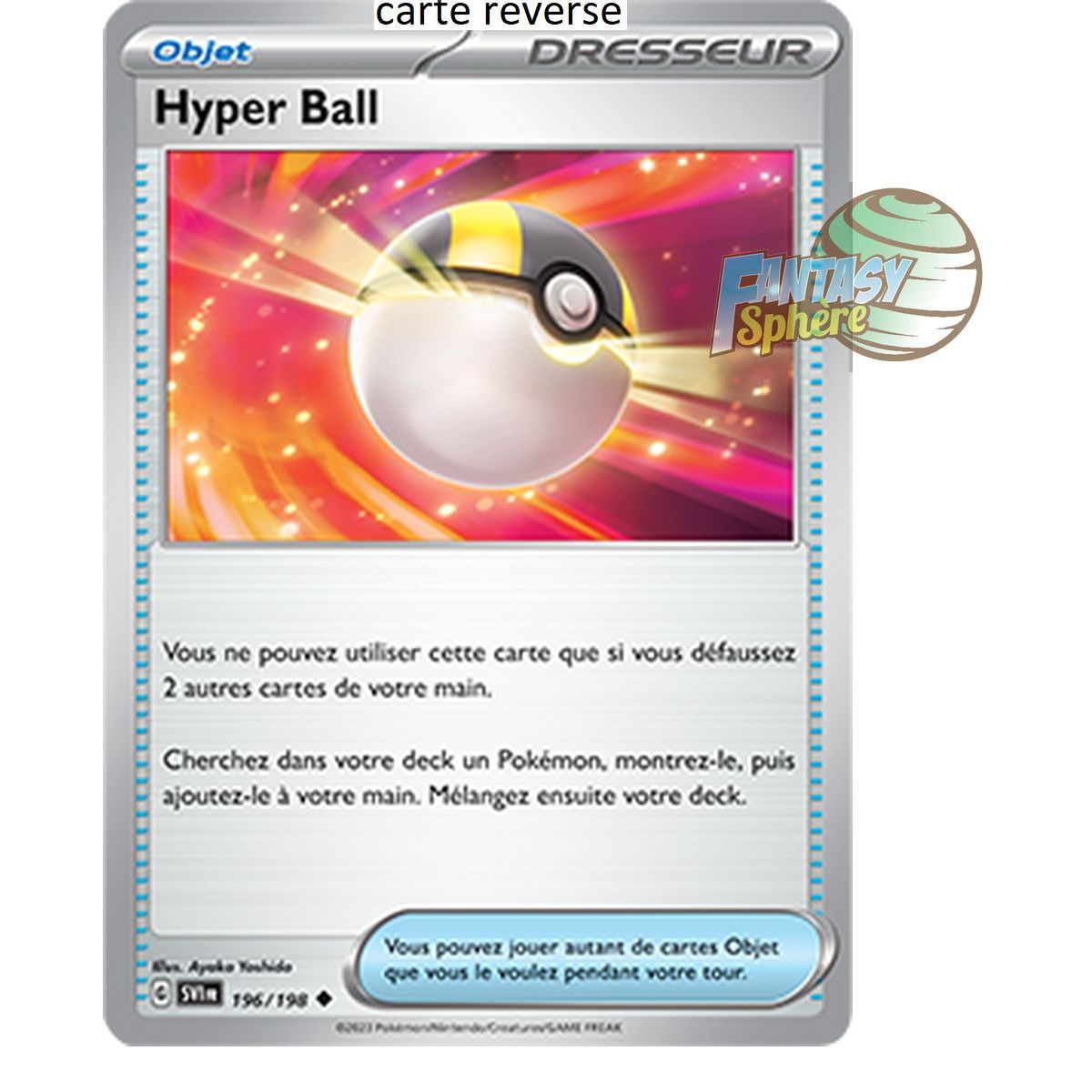 Hyper Ball - Reverse 196/198 - Scharlachrot und Violett