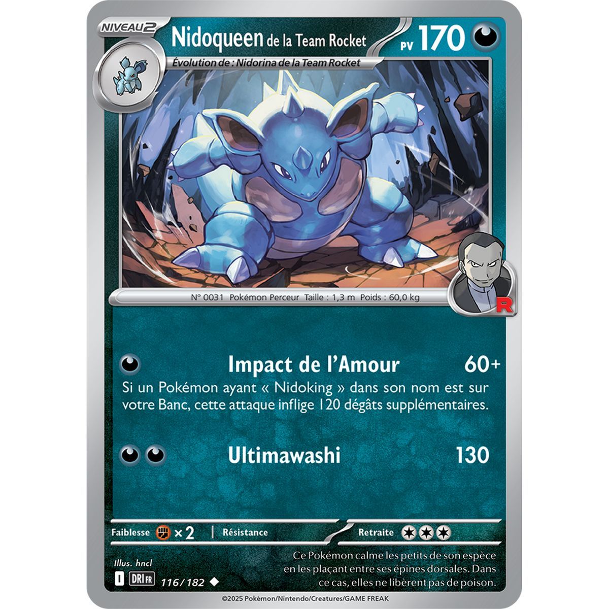 Team Rockets Nidoqueen – Ungewöhnlich 116/182 – Scharlachrot und Lila 10 Schicksalhafte Rivalitäten