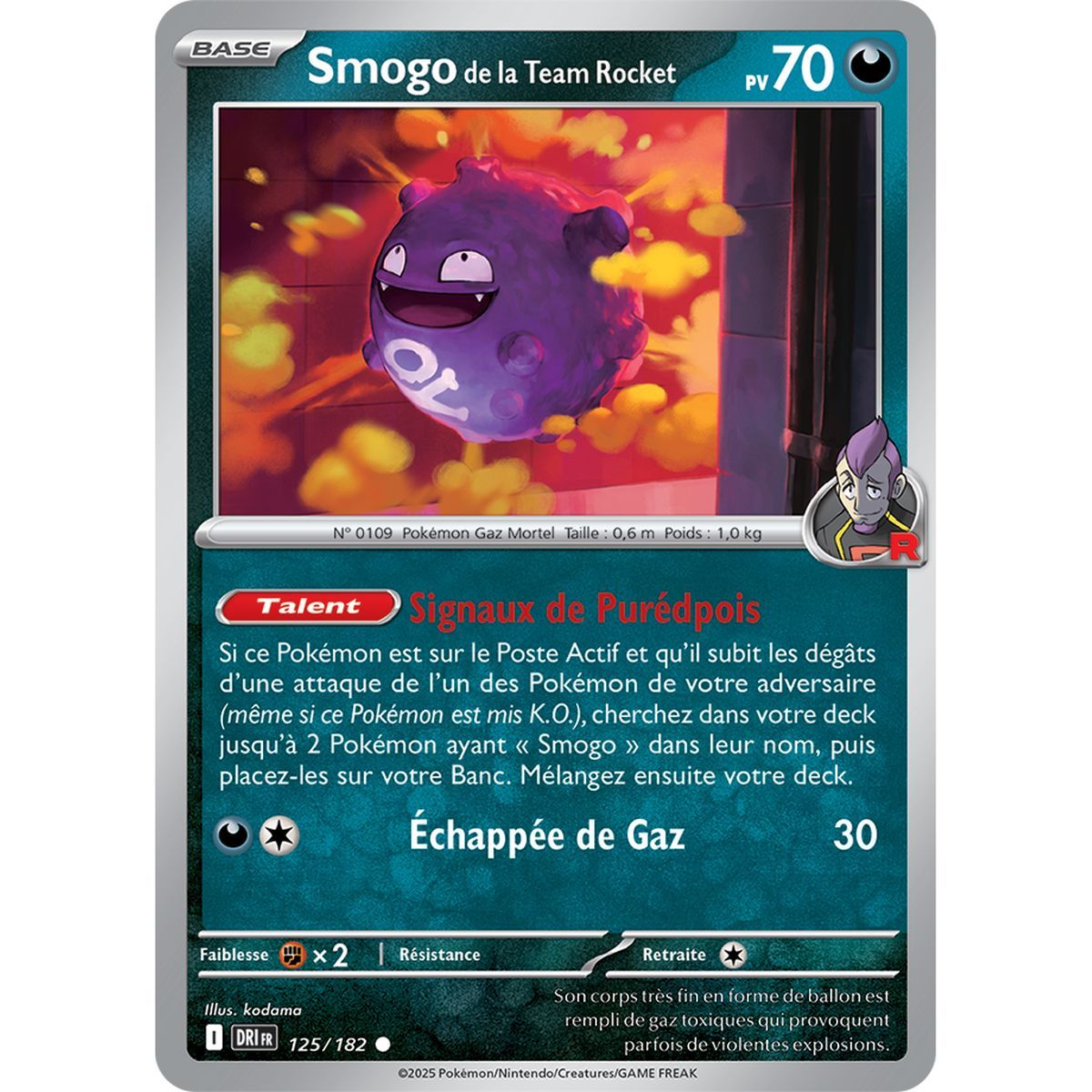 Team Rockets Smogo – Common 125/182 – Scharlachrot und Lila 10 Schicksalhafte Rivalitäten
