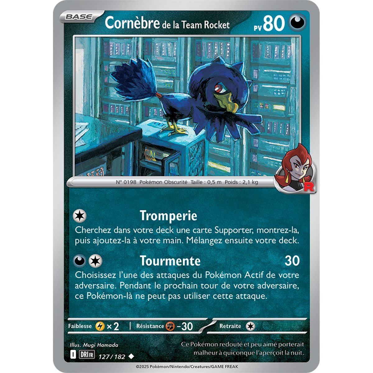 Item Team Rockets Cornebra – Ungewöhnlich 127/182 – Scharlachrot und Lila 10 Schicksalhafte Rivalitäten