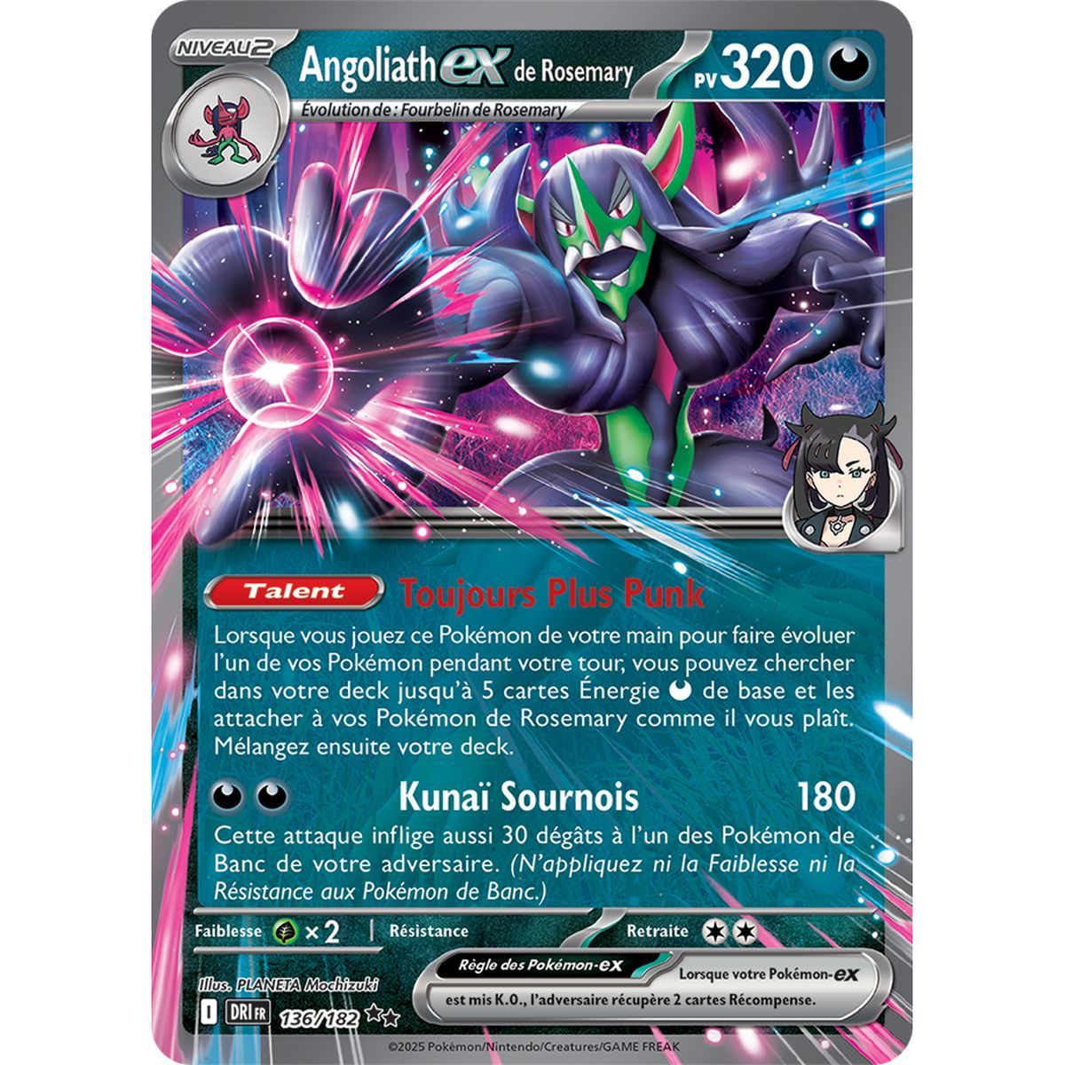 Angoliath-exde Rosemary – Double Rare 136/182 – Scharlachrot und Lila 10 Schicksalhafte Rivalitäten