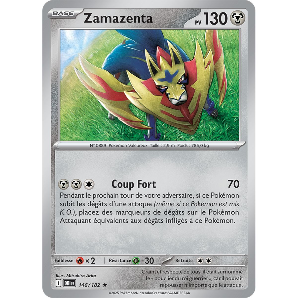 Zamazenta – Rückseite 146/182 – Scharlachrot und Lila 10 Schicksalhafte Rivalitäten
