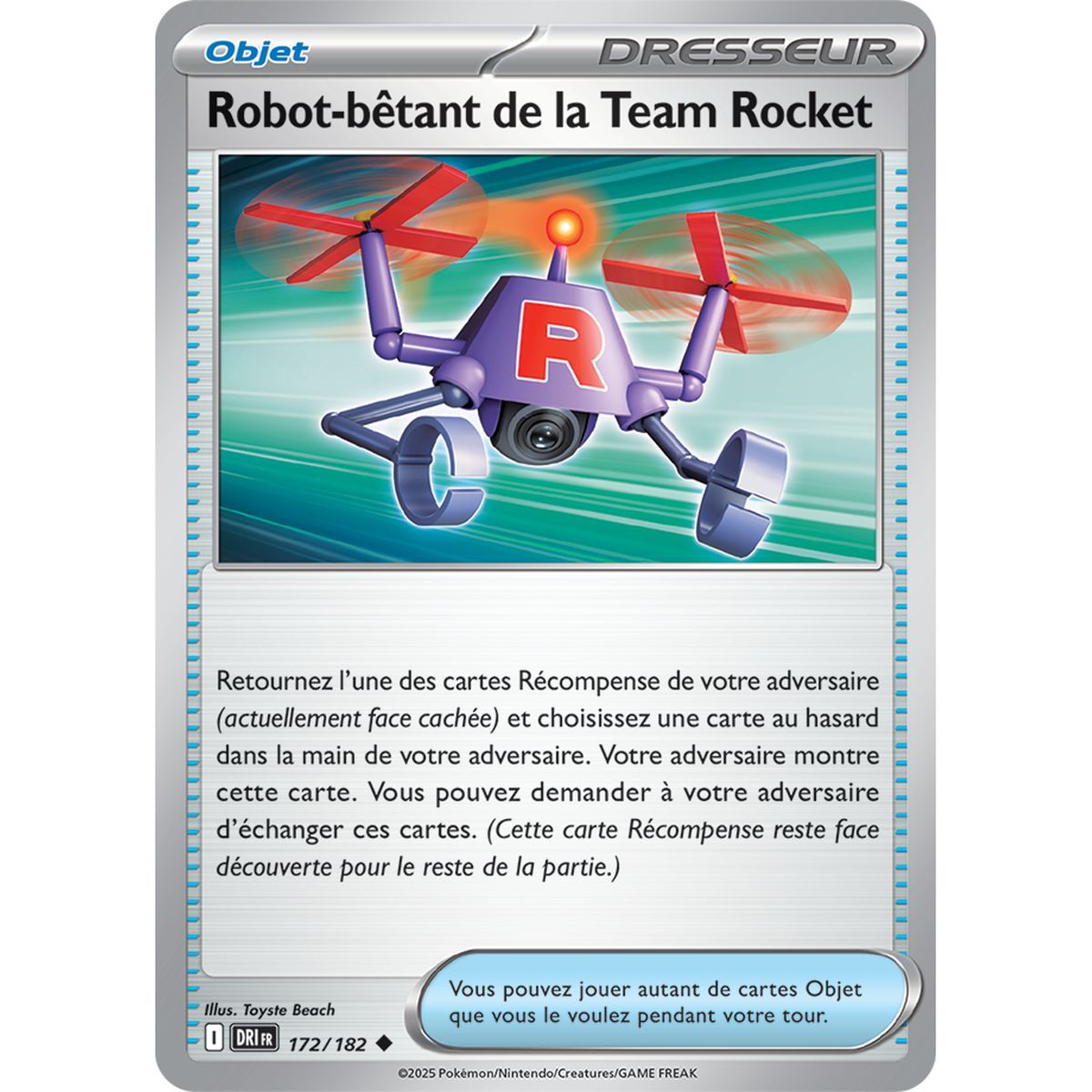 Item Team Rockets dummer Roboter – Ungewöhnlich 172/182 – Scharlachrot und Lila 10 Schicksalhafte Rivalitäten