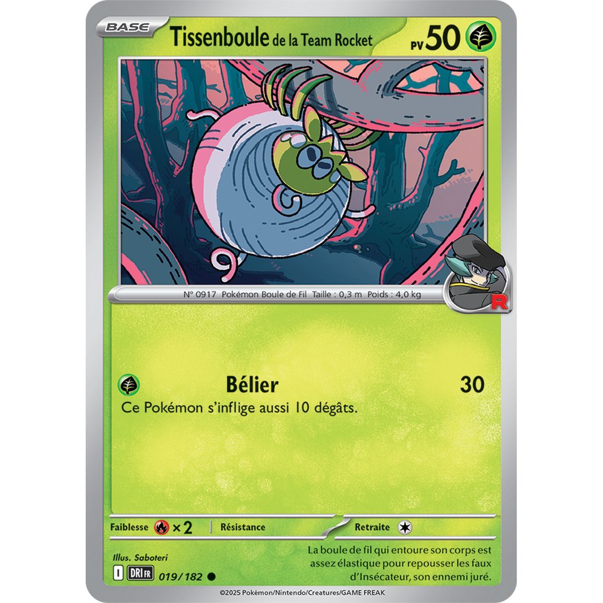 Team Rockets Weaveball – Common 19/182 – Scharlachrot und Lila 10 Schicksalhafte Rivalitäten
