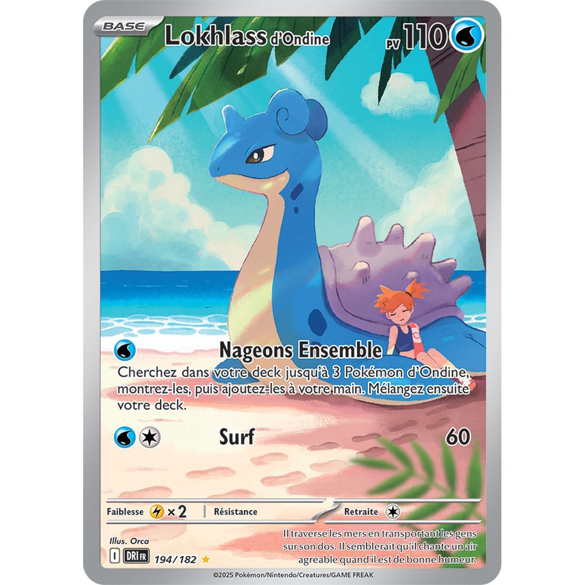 Undines Lapras – Seltene Illustration 194/182 – Scharlachrot und Violett: 10 Schicksalhafte Rivalitäten