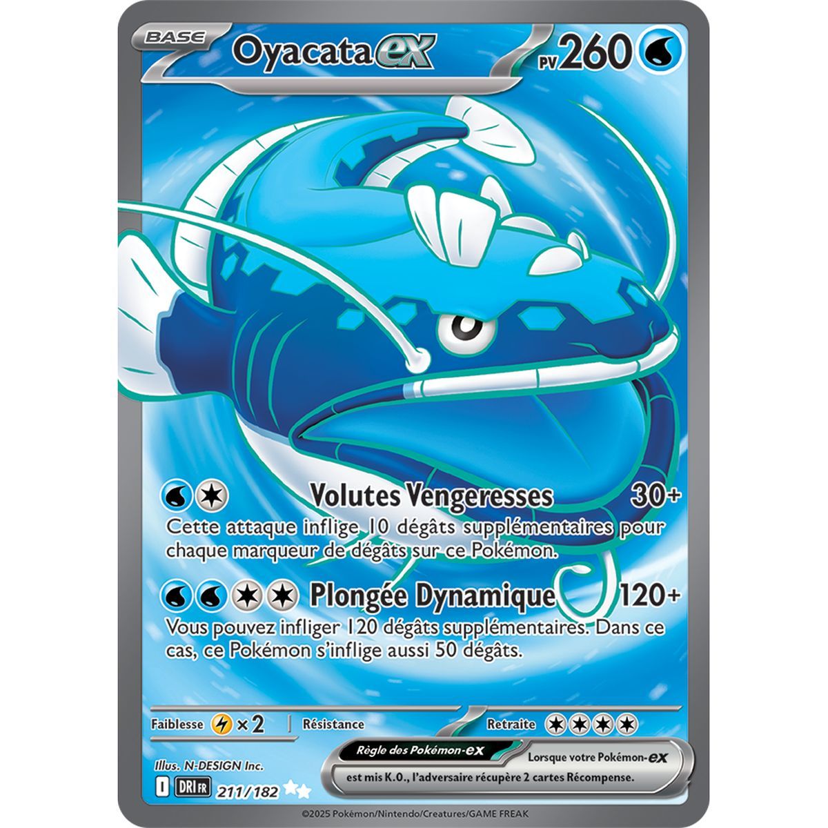 Oyacata-ex – Ultra Rare 211/182 – Scharlachrot und Lila 10 Schicksalhafte Rivalitäten