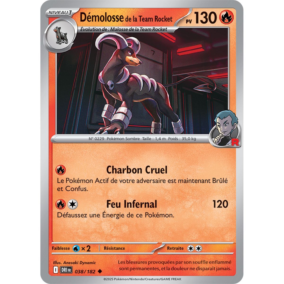 Team Rocket Houndoom – Ungewöhnlich 38/182 – Scharlachrot und Lila 10 Schicksalhafte Rivalitäten