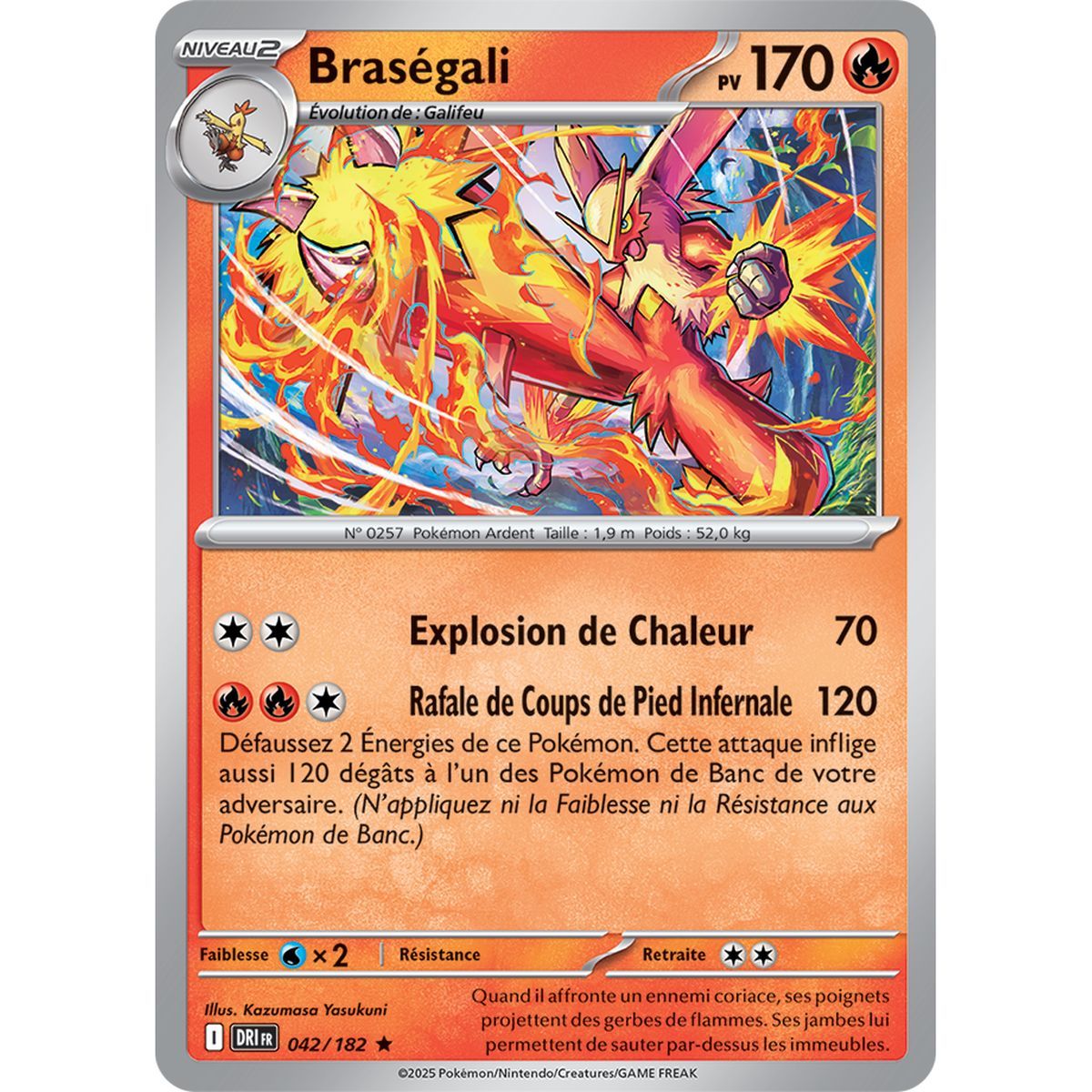 Blaségali – Holo Rare 42/182 – Scharlachrot und Lila 10 Schicksalhafte Rivalitäten