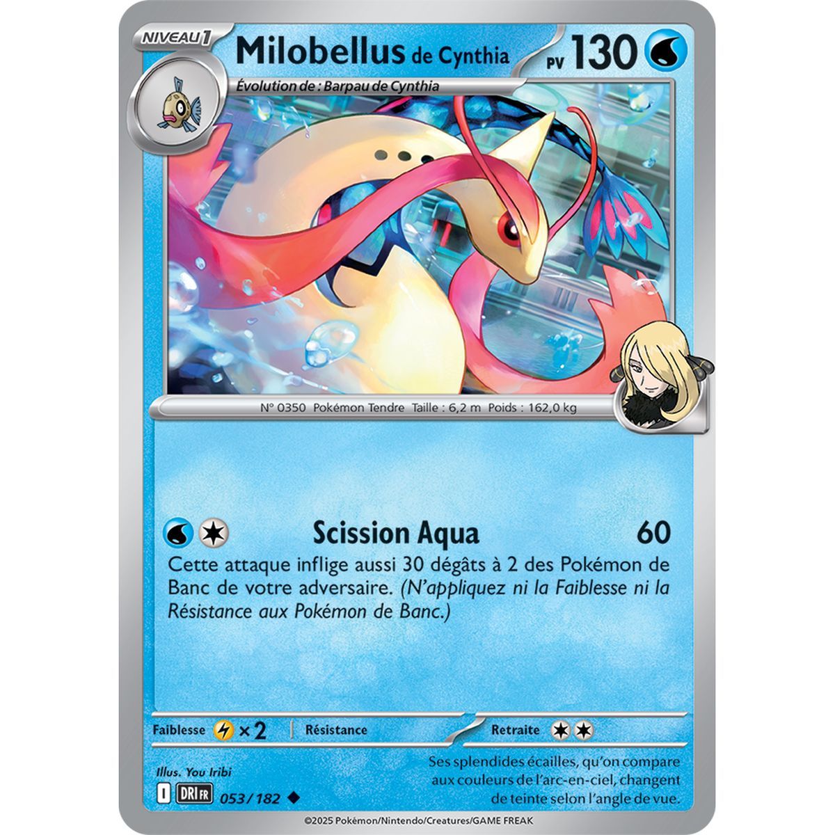 Cynthias Milotic – Rückseite 53/182 – Scharlachrot und Lila 10 Schicksalhafte Rivalitäten