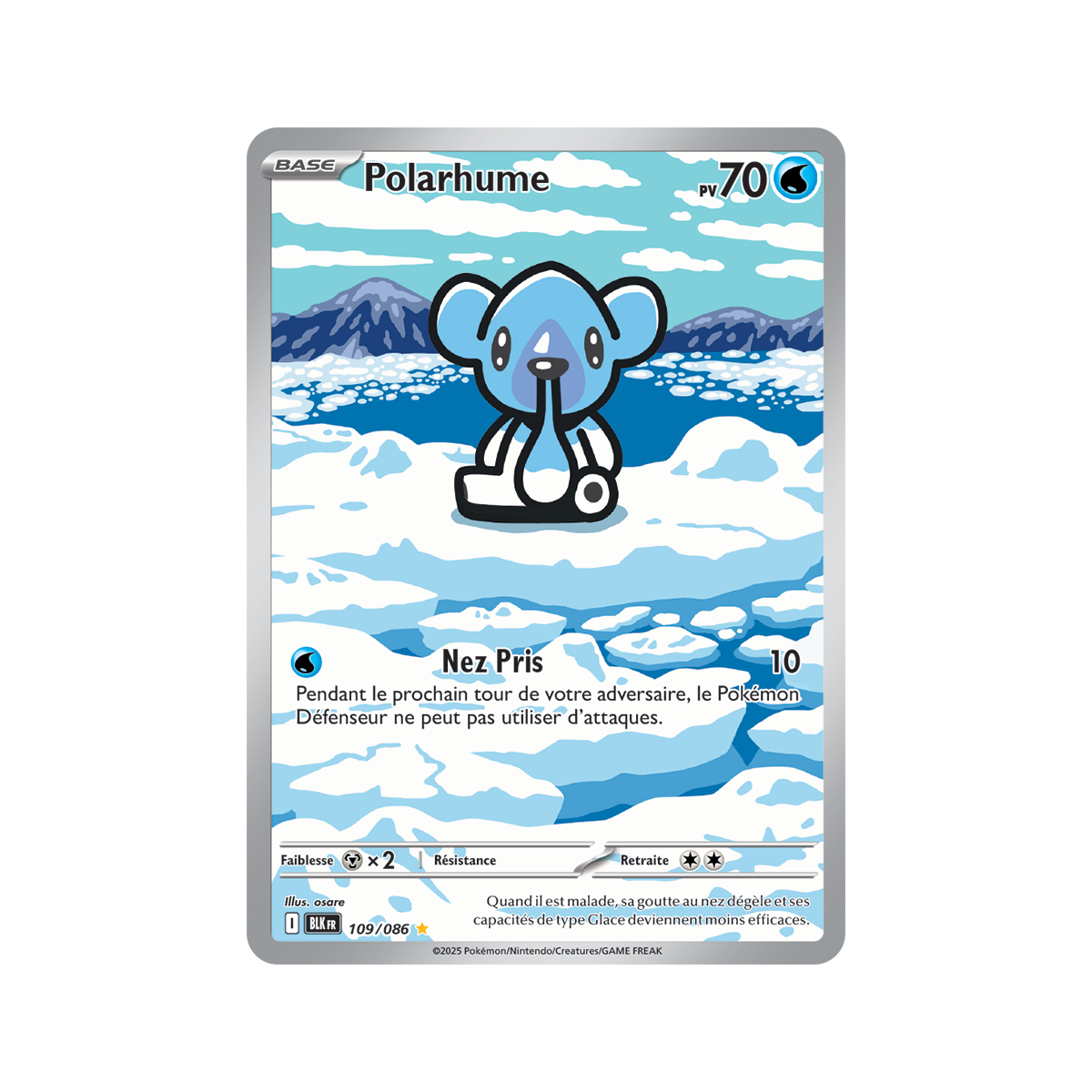 Polarhume – Seltene Abbildung 109/86 – Scharlachrot und Lila 10,5 Schwarzer Blitz