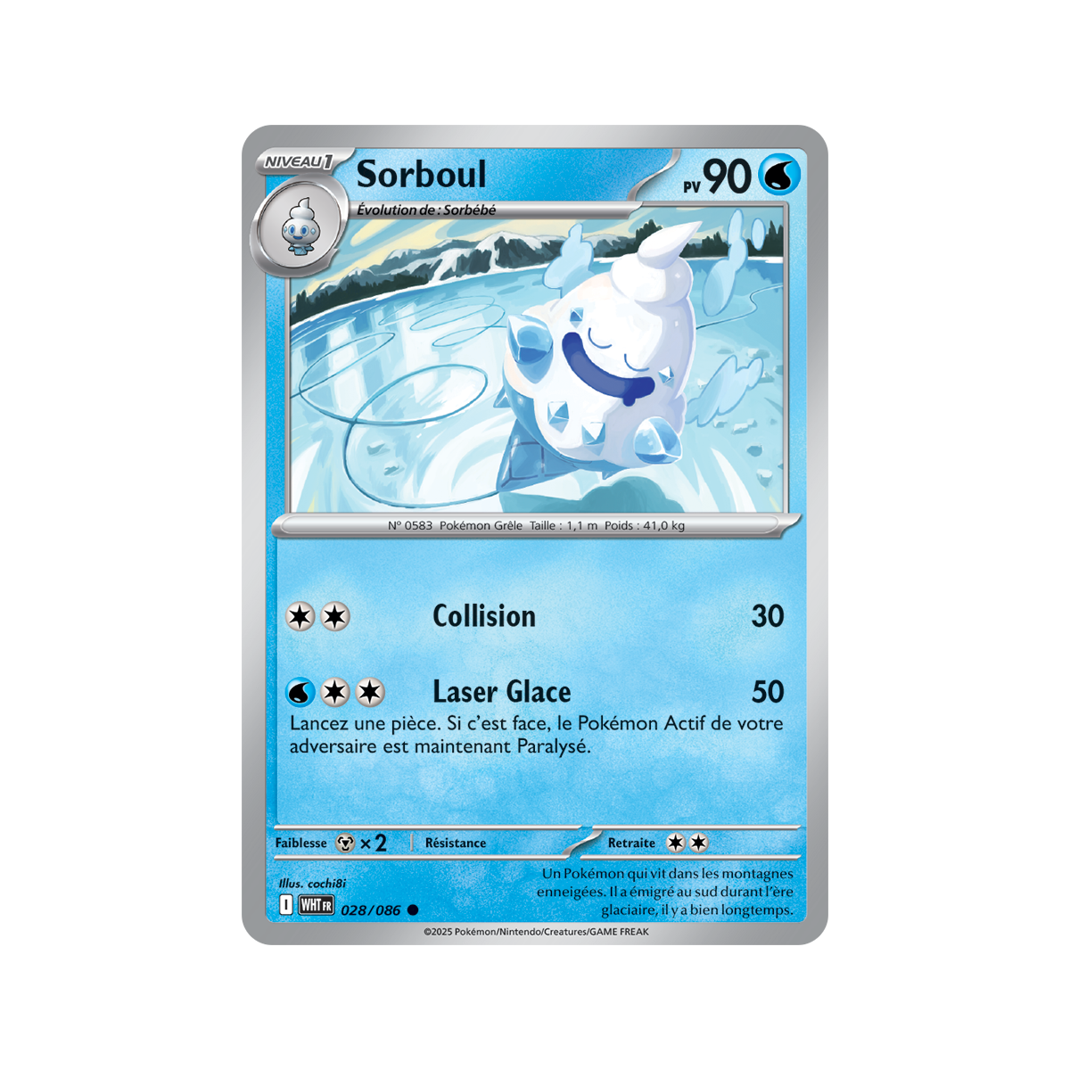 Item Sorboul – Reverse Pokéball 28/86 – Scharlachrot und Lila 10,5 Weiße Flamme