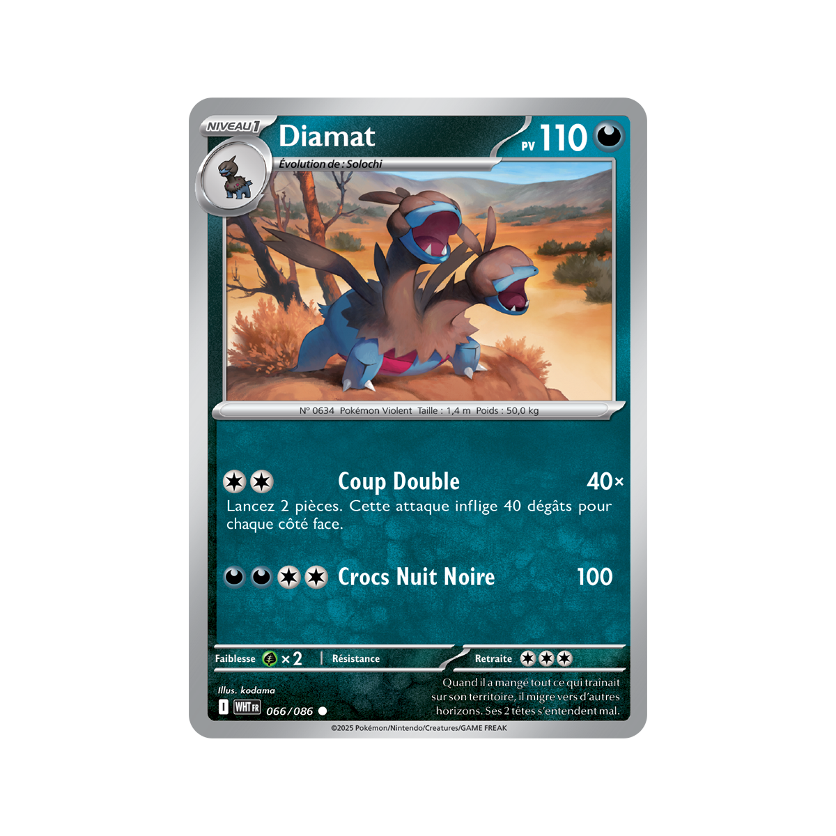 Diamat – Reverse Pokéball 66/86 – Scharlachrot und Lila 10,5 Weiße Flamme