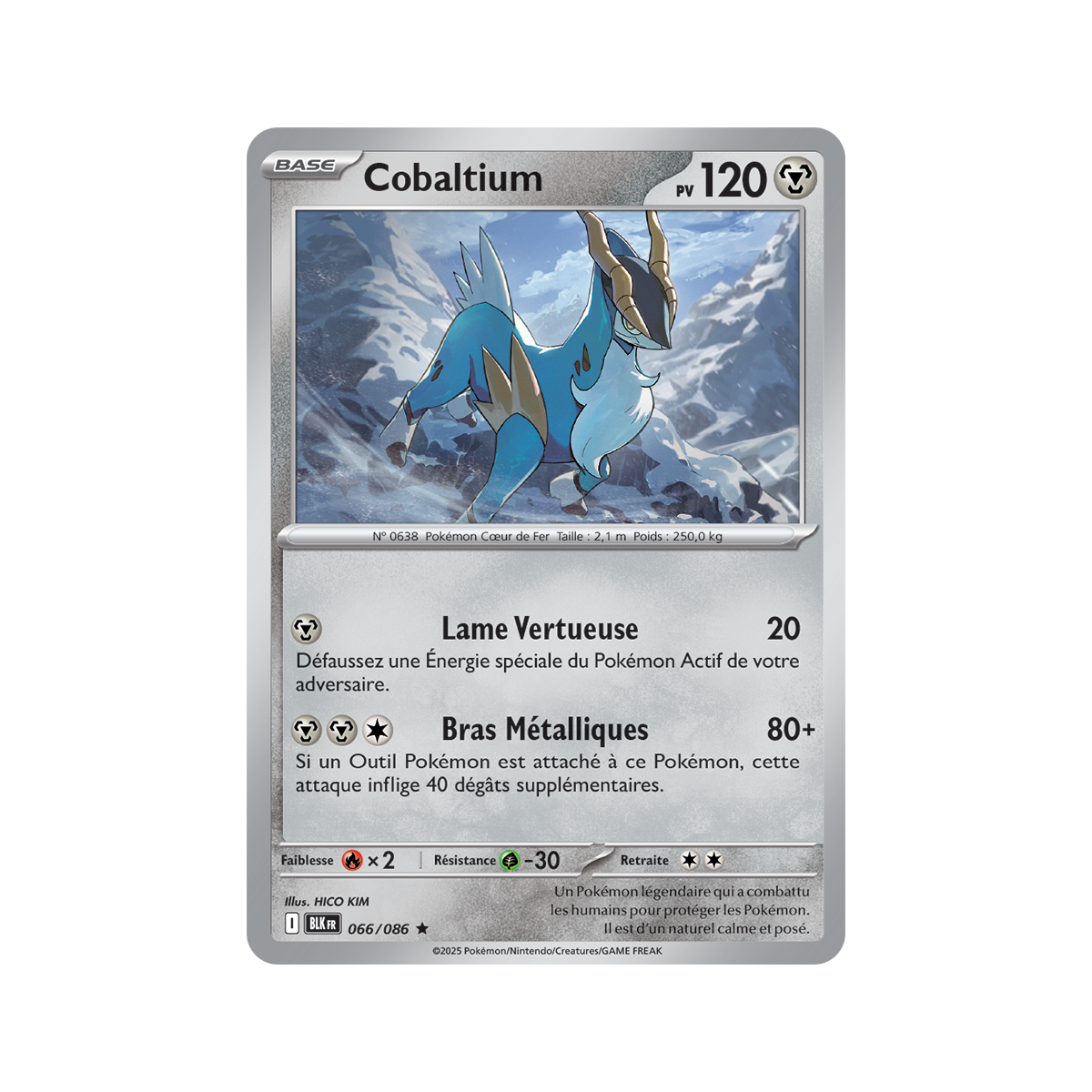 Cobaltium – Reverse Pokéball 66/86 – Scharlachrot und Lila 10,5 Schwarzer Blitz