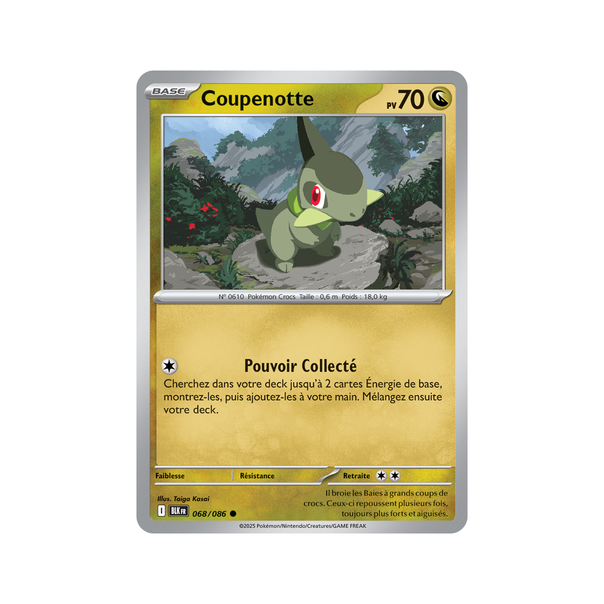 Axew – Reverse Pokéball 68/86 – Scharlachrot und Lila 10,5 Schwarzer Blitz