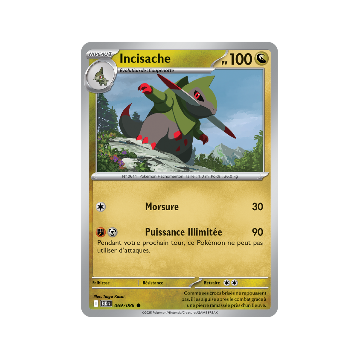 Incisache – Reverse Pokéball 69/86 – Scharlachrot und Lila 10,5 Schwarzer Blitz